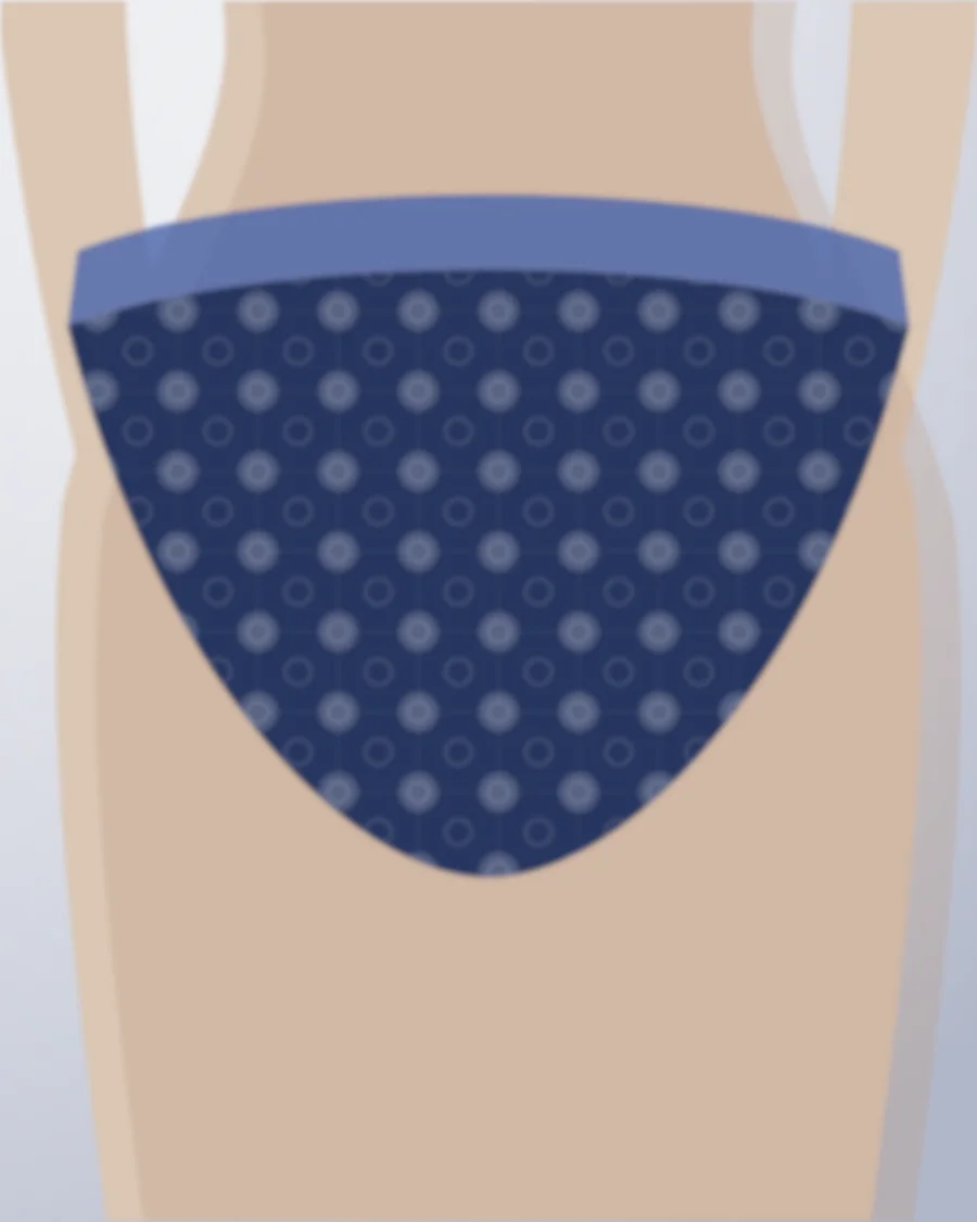 Navy boyshorts, worn 3 days — Panties from Sofia
