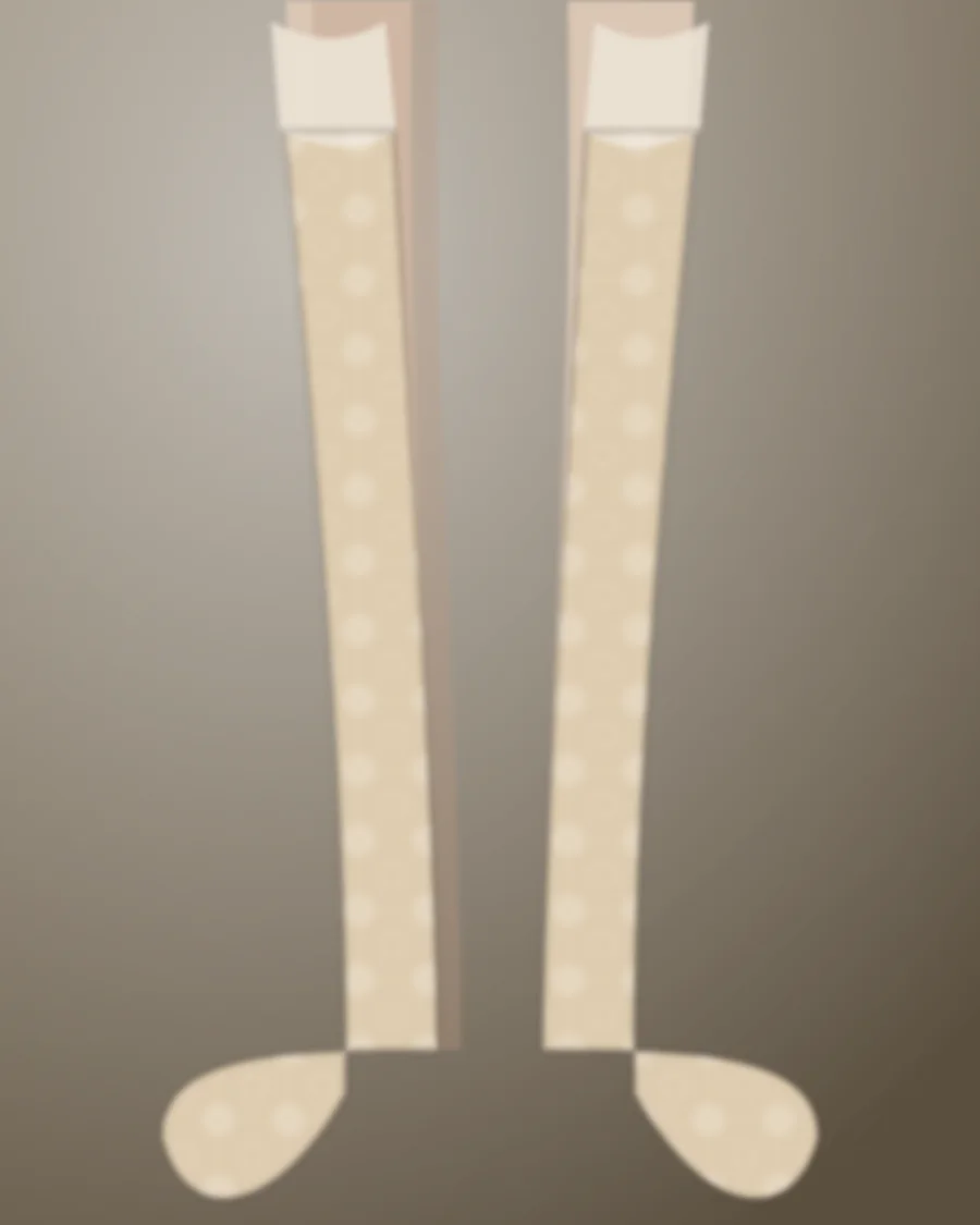 White ankle socks, worn 5 days — Socks from Ada